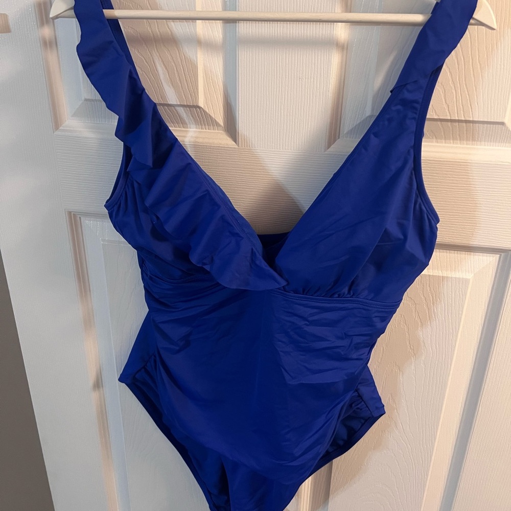 Ralph Lauren One Piece Ruffle Swimsuit 16